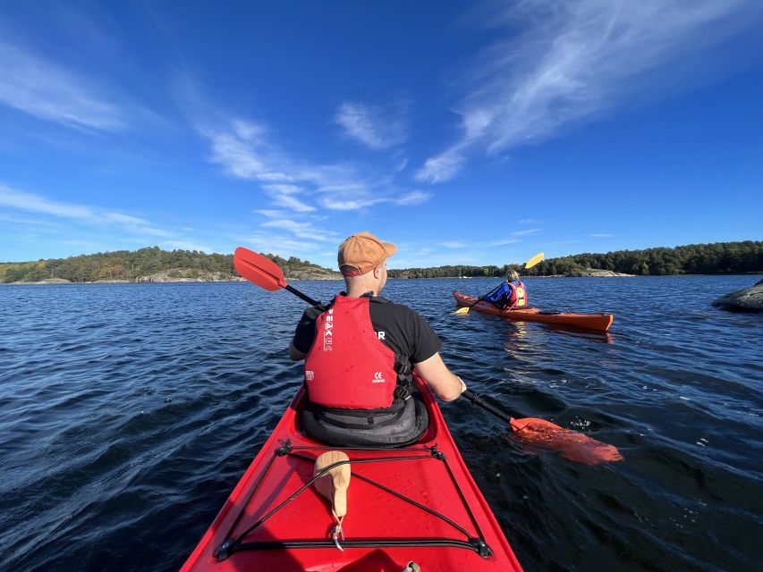 Kristiansand: Scenic Double Sea Kayak Tour around Odderoya - Practical clothing and comfort advice