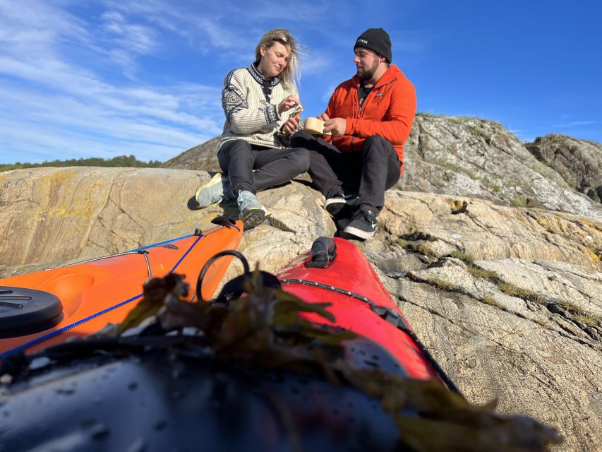 Kristiansand: Scenic Double Sea Kayak Tour around Odderoya - Paddling around historic Odderøya