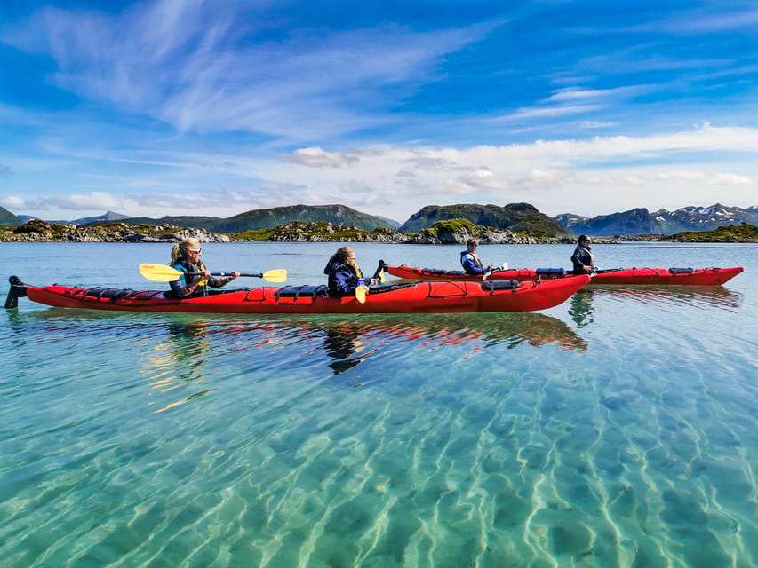 Lofoten: Full Day Combo tour, (kayaking and rappelling) - Rappelling down the cliffs