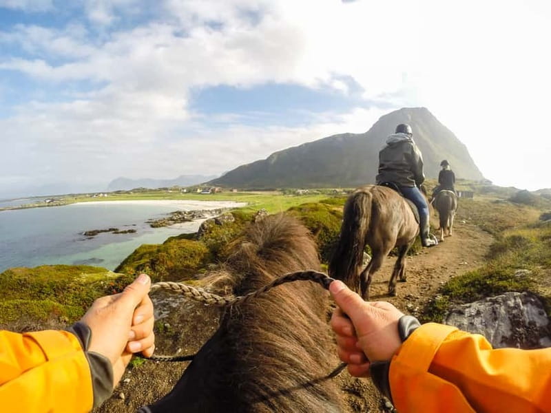 Lofoten: Guided Horse Riding Tour Over Hov and Hovsund - Crossing Hov beach at a gentle pace