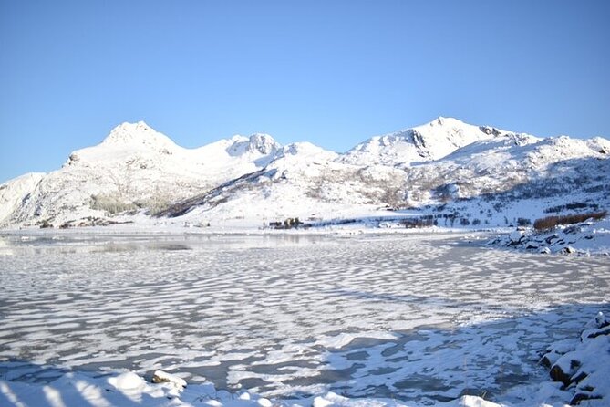 Lofoten VIP PRIVATE tour from Svolvaer - Reinehalsen frames the Reinefjord