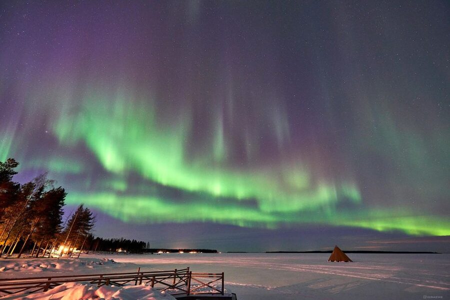 Luleå : Northern lights snowmobile tour - Sharing a snowmobile or driving your own
