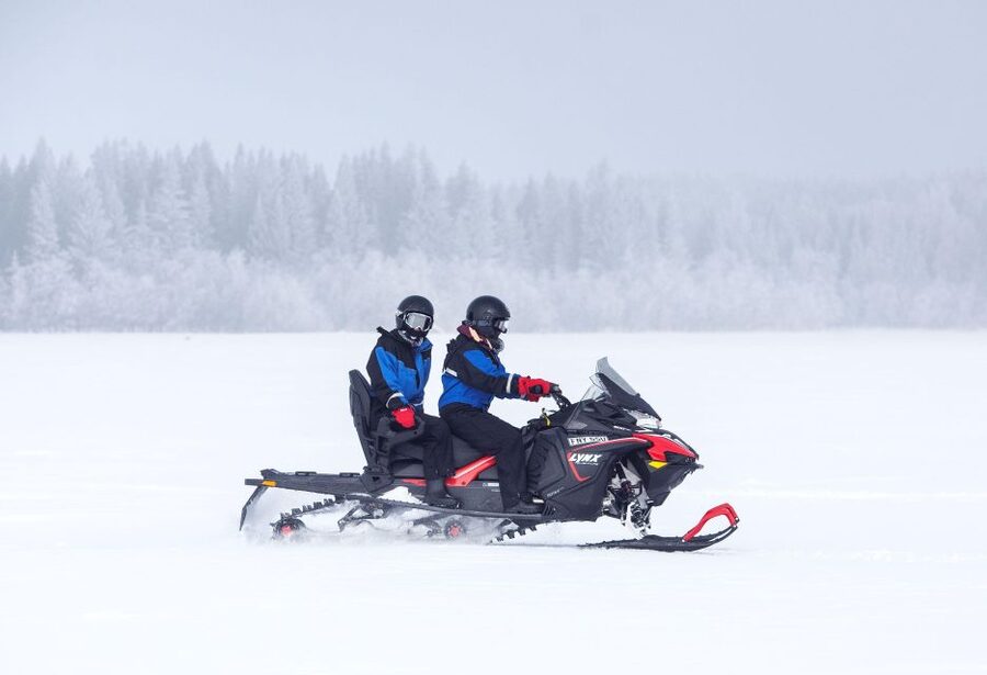 Luleå : Snowmobile - Forest and Ice Nature Tour 2h - What driving the snowmobile is really like