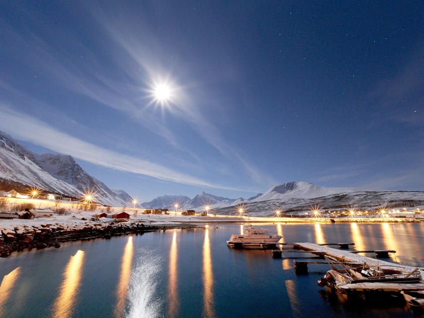 Lyngenalps: Northern Lights Snowmobile Safari - Mountain Views, Glaciers, and Photo Stops