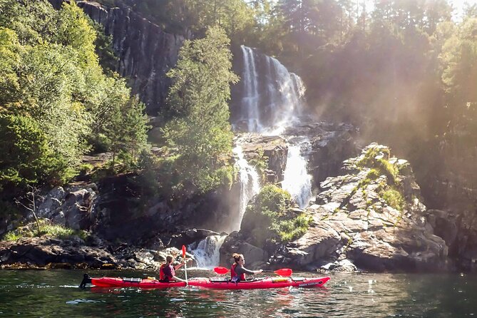Lysefjord Kayak Safari - Starting at Fossmorkvegen at 8:30 a.m.