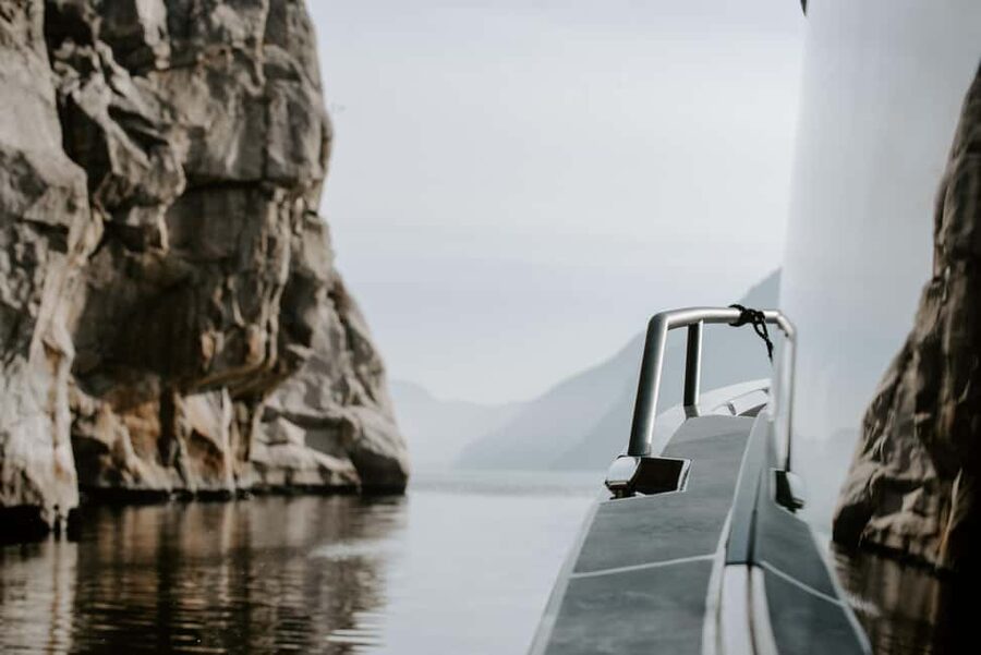 Lysefjord (Stavanger): Boattrip to Preikestolen from Forsand - Key points at a glance