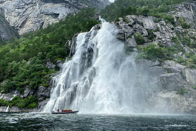 Lysefjorden & Pulpit Rock RIB-Safari from Stavanger - What the RIB ride feels like in real weather