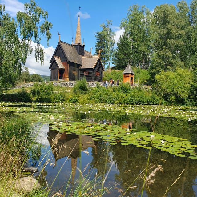 Maihaugen Museum/The Norwegian Olympic Museum, Lillehammer. - Garmo stave church and medieval Norway