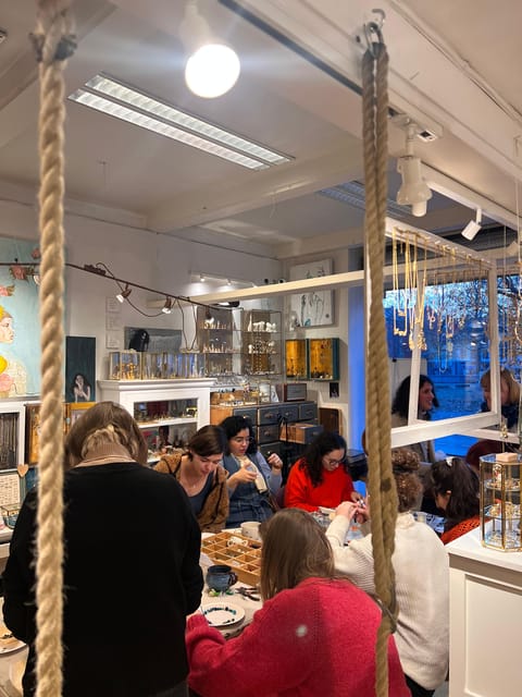 Maral Kunst : Jewelry Bar Experience (Jewelry Making) - Choosing materials from stones to vintage pieces