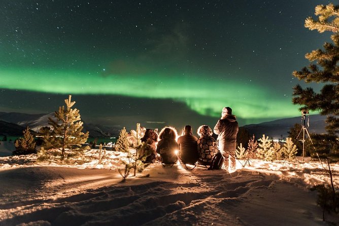 Minibus Northern Lights Chase with Photography from Tromsø - Tromsø fjords, coast, and the road toward Finland