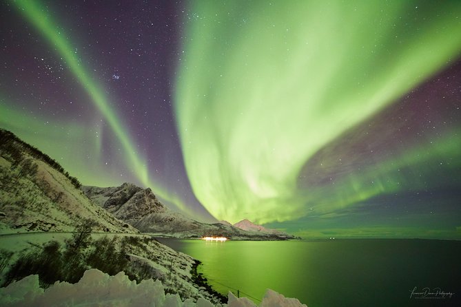 Minivan Northern Lights excursion (8 guests per minivan) - The route from Tromsø toward the clearest sky