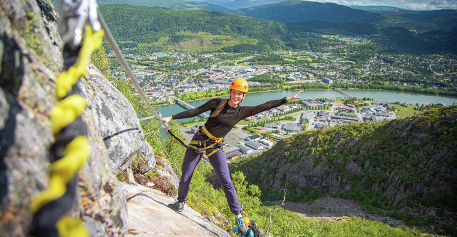 Mountain-climbing adventure in Mosjøen Via Ferrata - Key points before you book