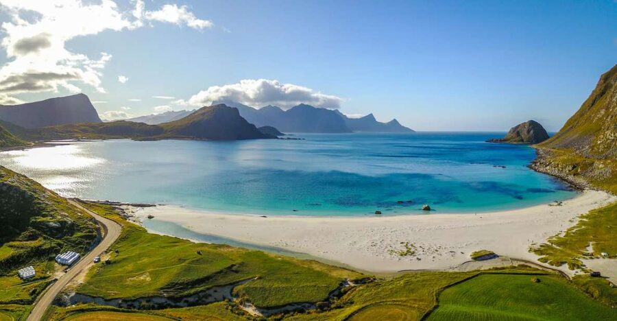 North Lofoten Top Highlights Photo Tour (Haukland) - Haukland Beach opens the day with white sand and high peaks