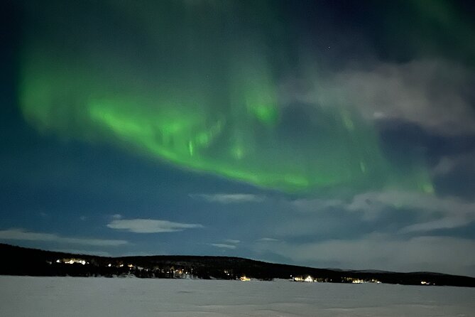 Northern Light snowmobile tour in Kiruna 7:30 pm - Icehotel and the Torne River area