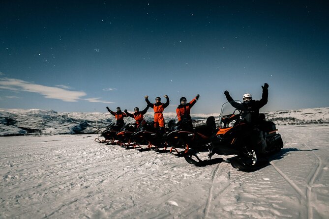 Northern Lights Adventure By Snowmobile - From central Alta to Gargia Valley