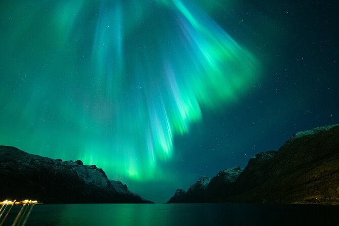Northern Lights Chase by Bus in Tromso - What the route can look like on a good night