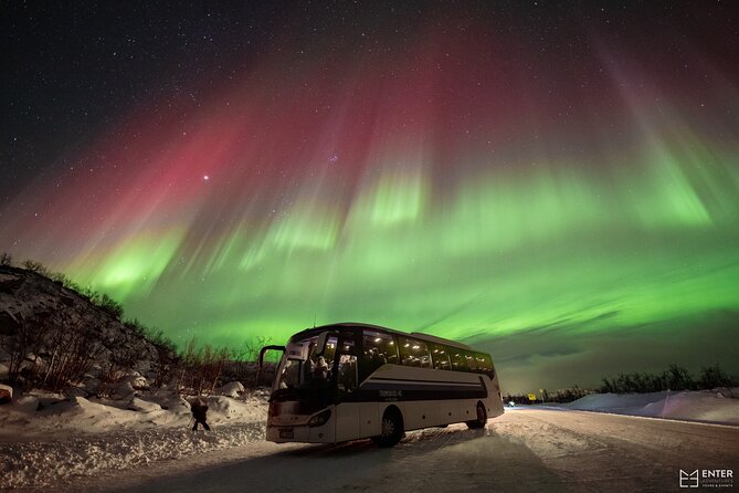 Northern Lights Guided Bus Tour with Free Photos - The Tromsø scenery between viewing stops