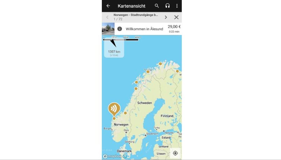 Norwegian Coastal Cities: Smartphone Audio Guide App - Ålesund and the Story Behind the Art Nouveau Streets