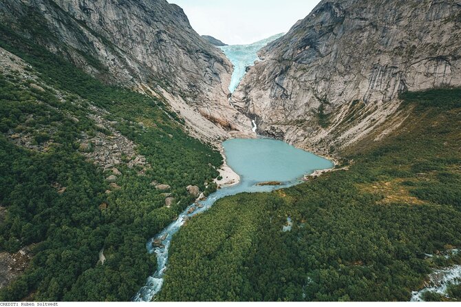 Olden 4 Hour Briksdal Glacier Tour in Briksdalsbreen - The drive through Olden Valley and past Olden Lake