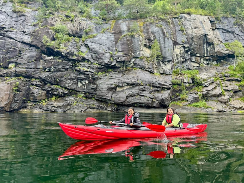 Olden: Experience Beginner-friendly Fjord Kayaking - Paddling into the calm waters of Nordfjord