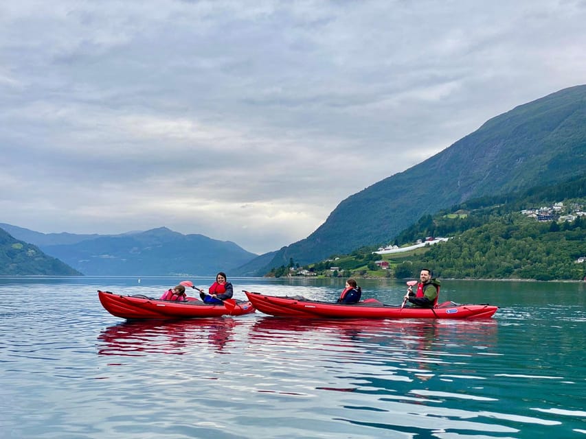 Olden: Experience Beginner-friendly Fjord Kayaking - Mountain views, waterfalls, and wildlife