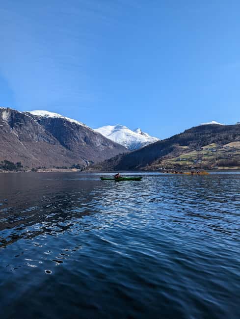 Olden: Guided beginner friendly fjord kayaking.Local company - Who Will Enjoy This Olden Kayak Trip
