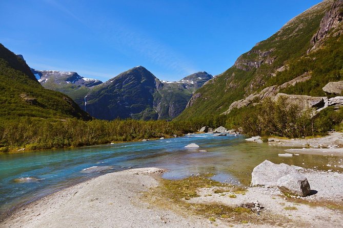 Olden Shore Excursion: the Amazing Briksdal Glacier - From Briksdalsbre Mountain Lodge to the trail