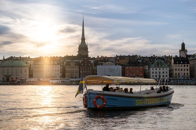 Open Electric Boat Ride in Stockholm with Live-Guide - Five useful things to know before boarding