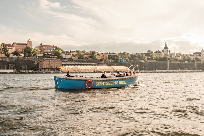 Open Electric Boat Ride in Stockholm with Live-Guide - Djurgården’s museums and the Vasa ship
