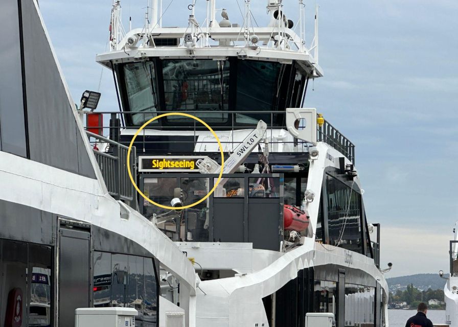 Oslo: 100% Electric Oslofjord Sightseeing Cruise - Audio guide, Wi-Fi, and onboard comfort
