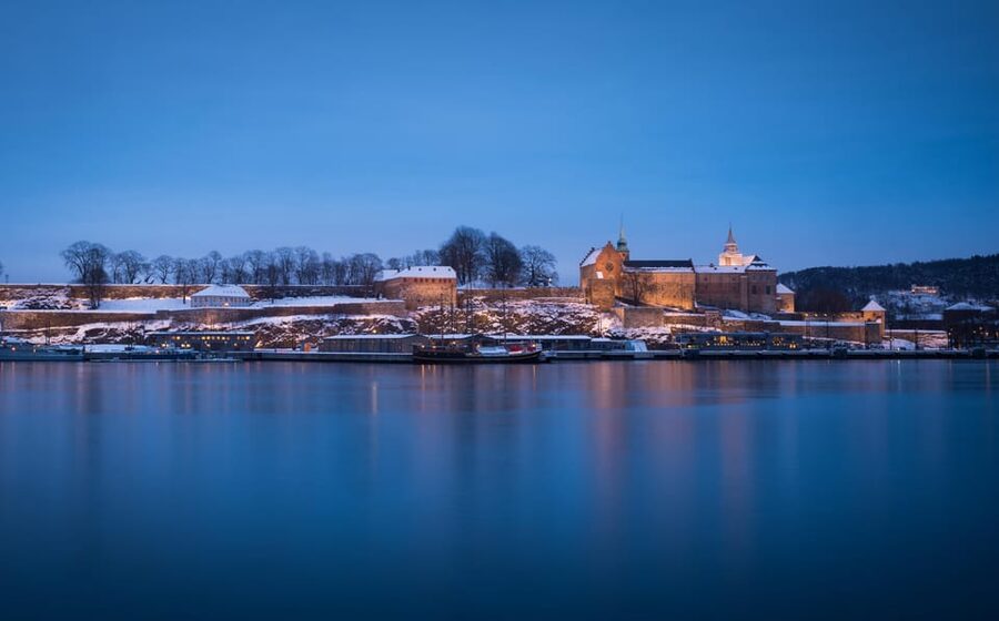 Oslo: 2-hour Christmas Private Walking Tour - City Hall and the National Theatre