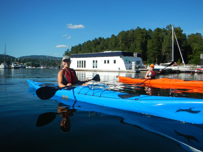 Oslo: 3-hour Kayaking Trip on the Oslofjord - Getting comfortable before leaving shore