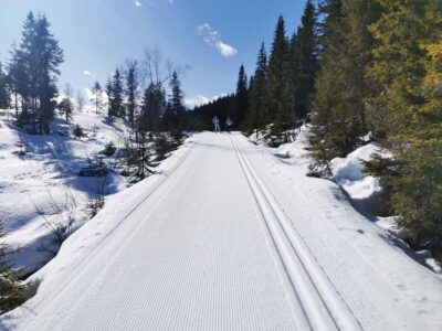 Cross Country Skiing Equipment with private lesson