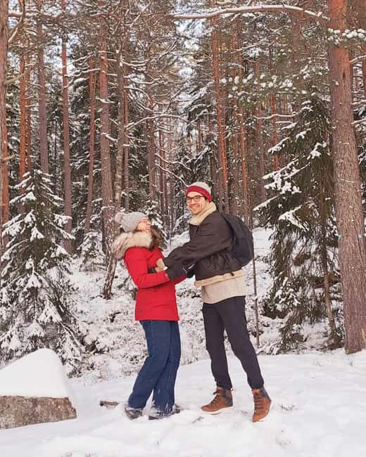 Oslo: Scenic Forest Hike with Dog & Local Guide - The Lake Stop, Norwegian Waffles, and Hot Drinks