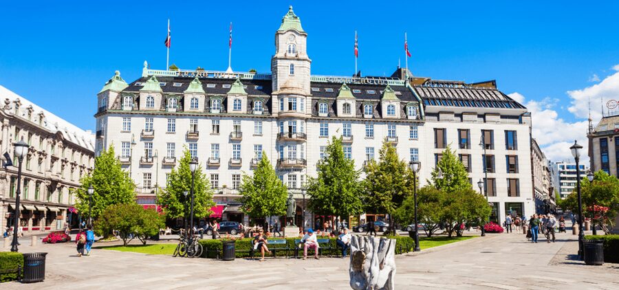 Oslo Self Guided Walking Tour with an APP - Starting beside the Opera House and Oslofjord