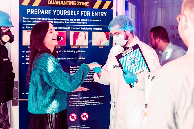 Outbreak Escape Room - Price and value for a group of six