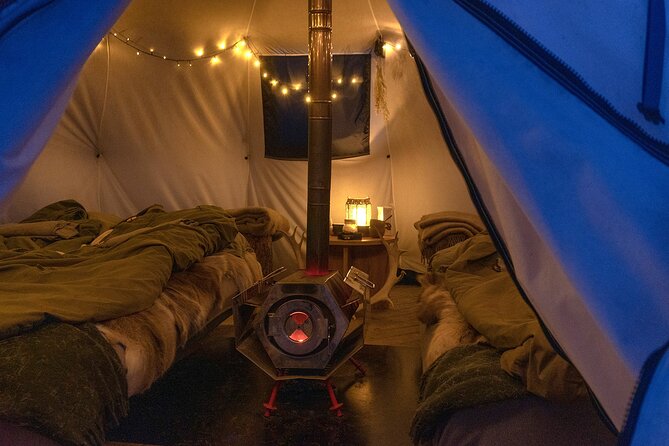 Overnight Stay with Reindeer Sledding & Feeding - Aurora watching after the day visitors leave