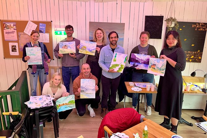 Paint Norwegian landscape with watercolor in Bergen - Who should book this Bergen workshop