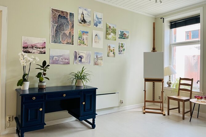 Paint Norwegian landscape with watercolor in Bergen - Booking, cancellation, and timing advice