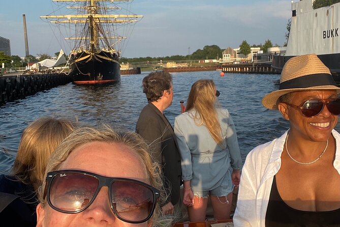 Private Copenhagen Boat cruise in Scandinavian mahogany boat - The Opera and the Playhouse from the water