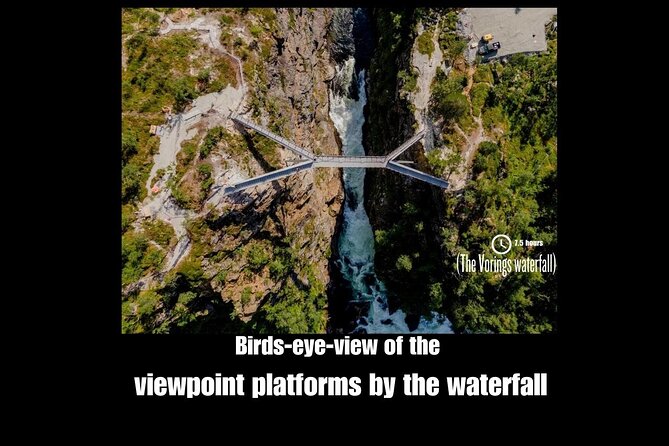 Private day tour to the Vorings Waterfall— Norway's most visited - Weather is part of the bargain