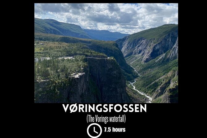 Private day tour to the Vorings Waterfall— Norway's most visited - Eidfjord and the long suspension bridge