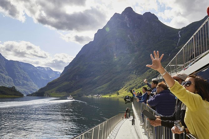 Private guided, Bergen to Oslo - Nærøyfjord Cruise & Flåm Railway - Cruising the Nærøyfjord by electric boat
