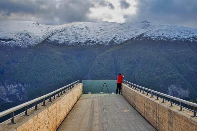 PRIVATE GUIDED TOUR: World Heritage Fjord Landscape – Viking Special – from Flåm - Stegastein gives you the big fjord view