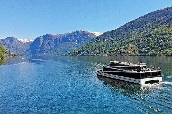 Private tour - Viking Village, Nærøyfjord Cruise and Flåm Railway - Njardarheimr brings Gudvangen’s Viking past to life