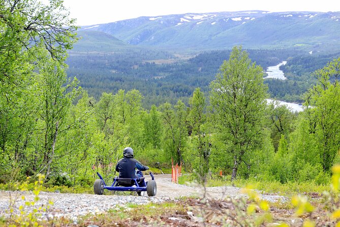 Racing Mountain Cart in Dagali near Geilo, Norway - Getting ready at Dagali Ski Center