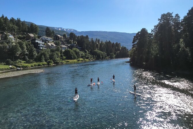 River SUP Voss - River SUP compared with ordinary rafting