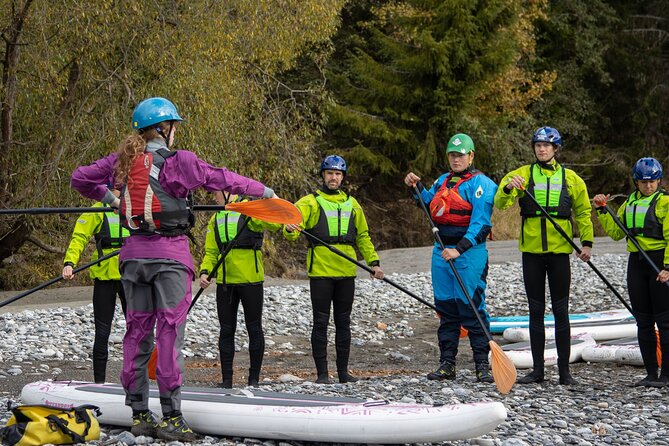 River SUP Voss - Learning with Mohan and Madelina