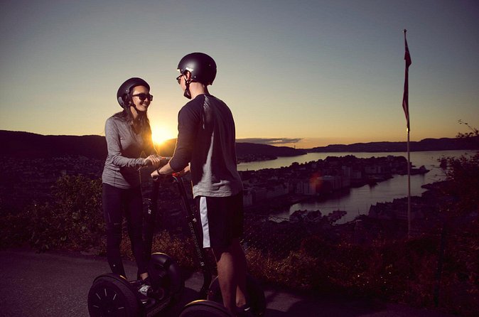 Segway Night Tour of Bergen - Bryggen Hanseatic Wharf in five minutes