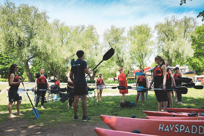 Self-Guided Kayak Adventure In Central Stockholm (One-man kayak) - Why the water changes your view of Stockholm